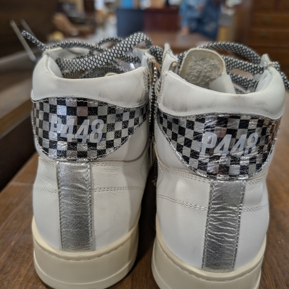 P448 Taylor W High top sneaker . Brand New. - Picture 3 of 4